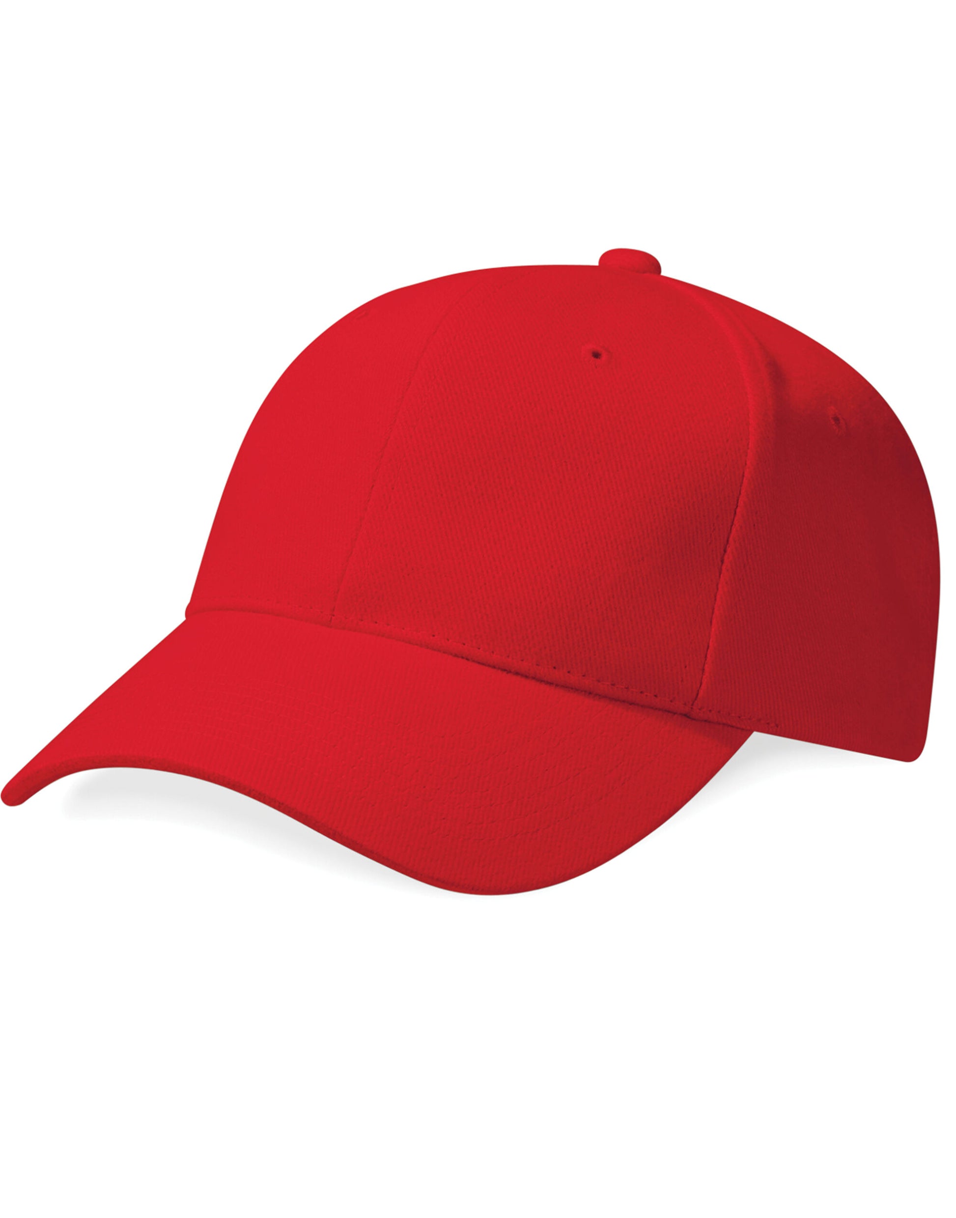 Pro-Style Heavy Brushed Cotton Cap - Classic Red