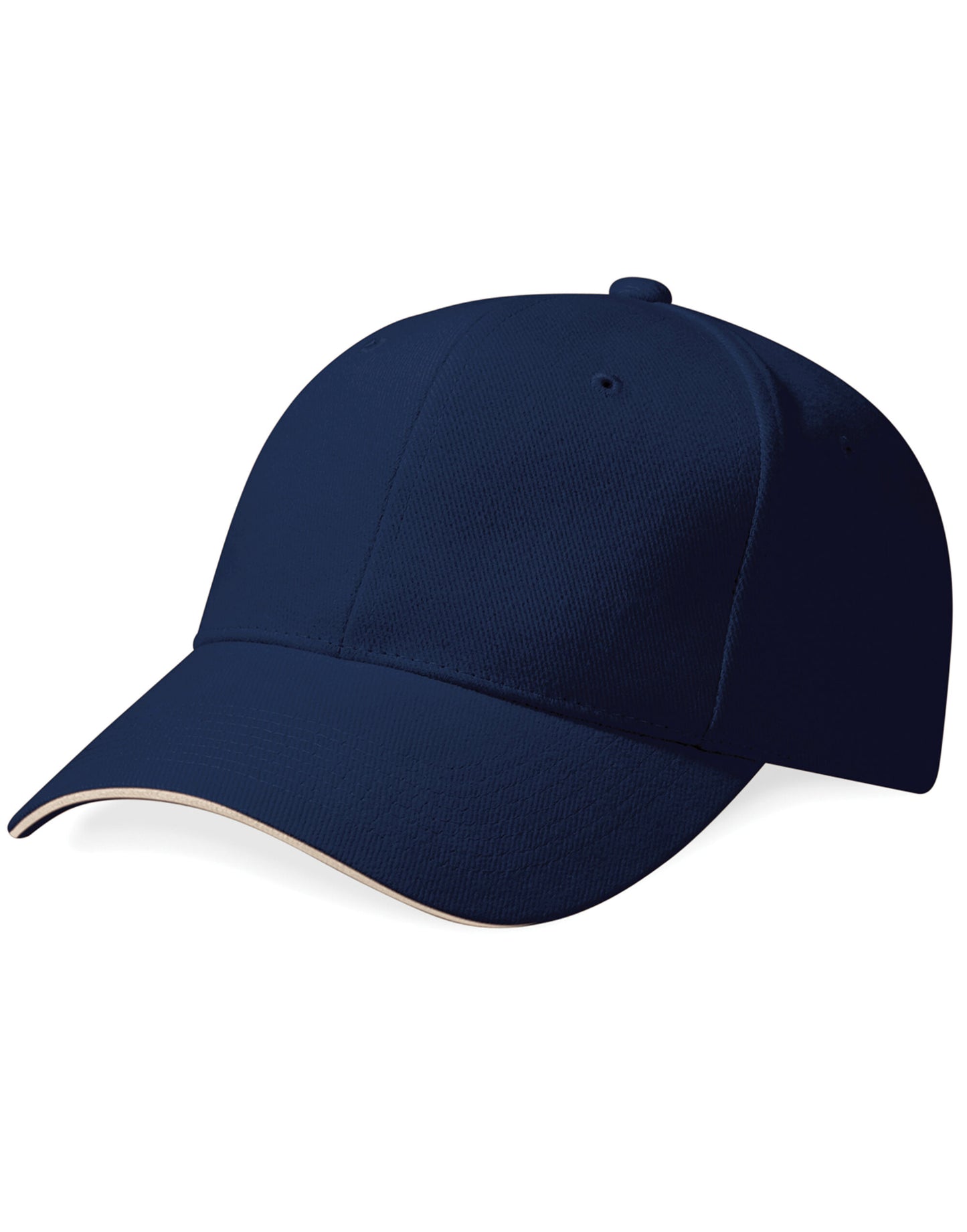 Pro-Style Heavy Brushed Cotton Cap - French Navy/Stone