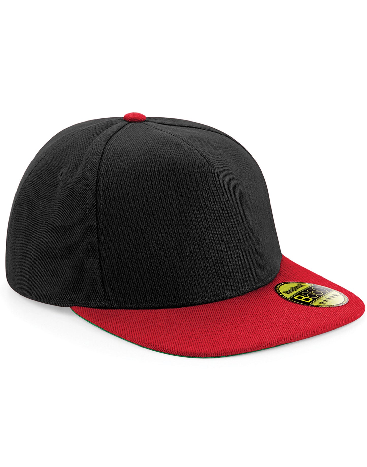 Original Flat Peak Snapback - Black/Classic Red