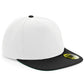 Original Flat Peak Snapback - White/Black