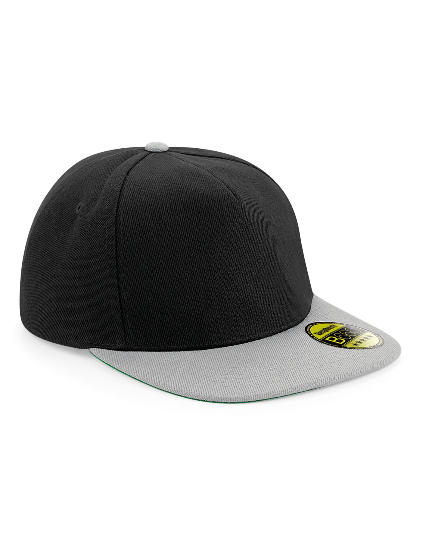 Original Flat Peak Snapback - Black/Grey