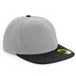 Original Flat Peak Snapback - Grey/Black