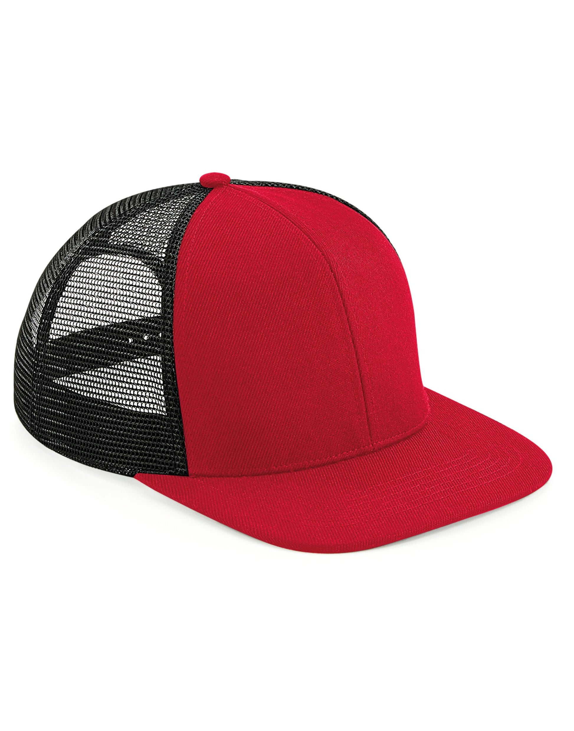 Original Flat Peak 6 Panel Trucker - Classic Red/Black