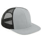 Original Flat Peak 6 Panel Trucker - Graphite Grey/Black