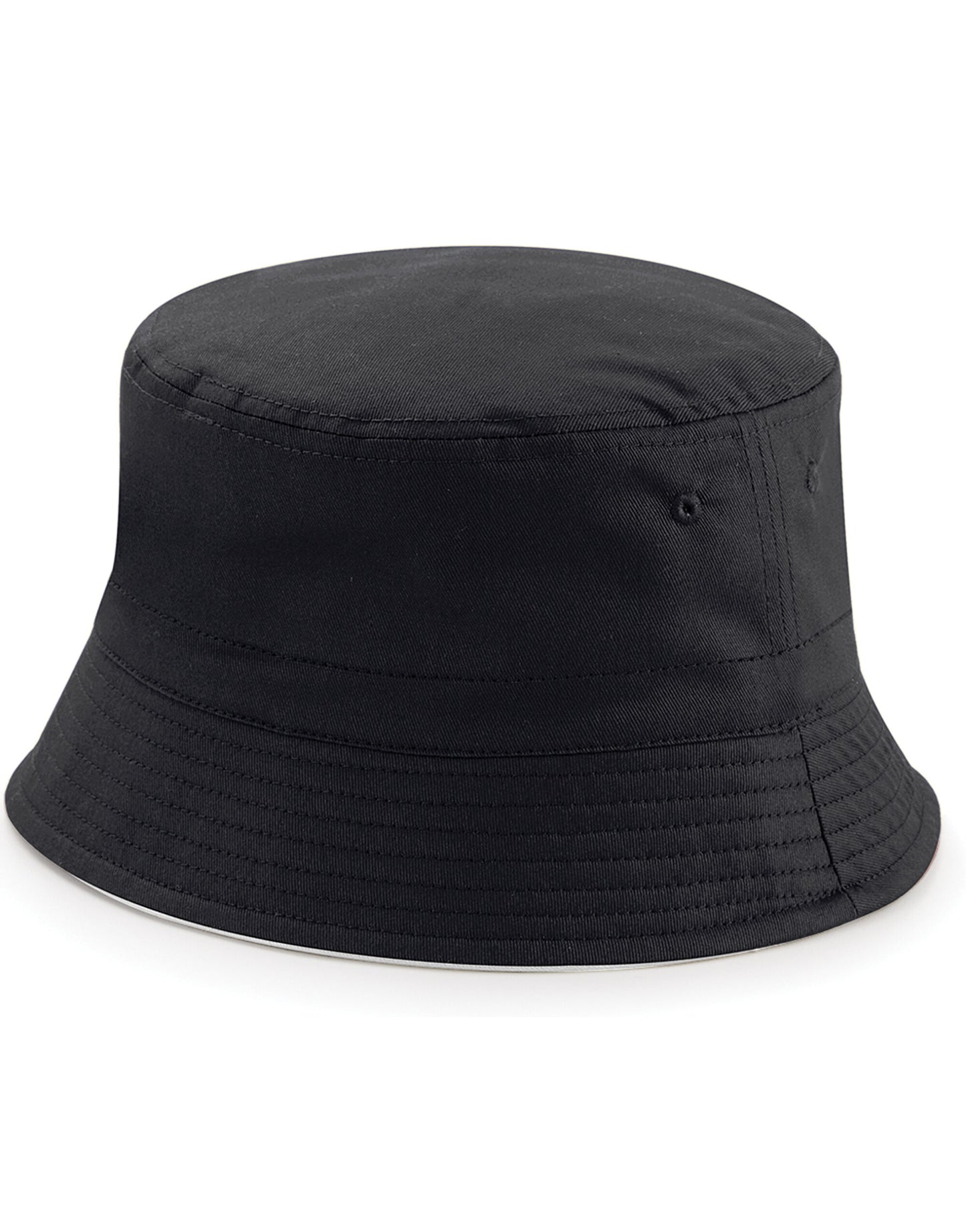 Reversible Bucket Hat - Black/Light Grey