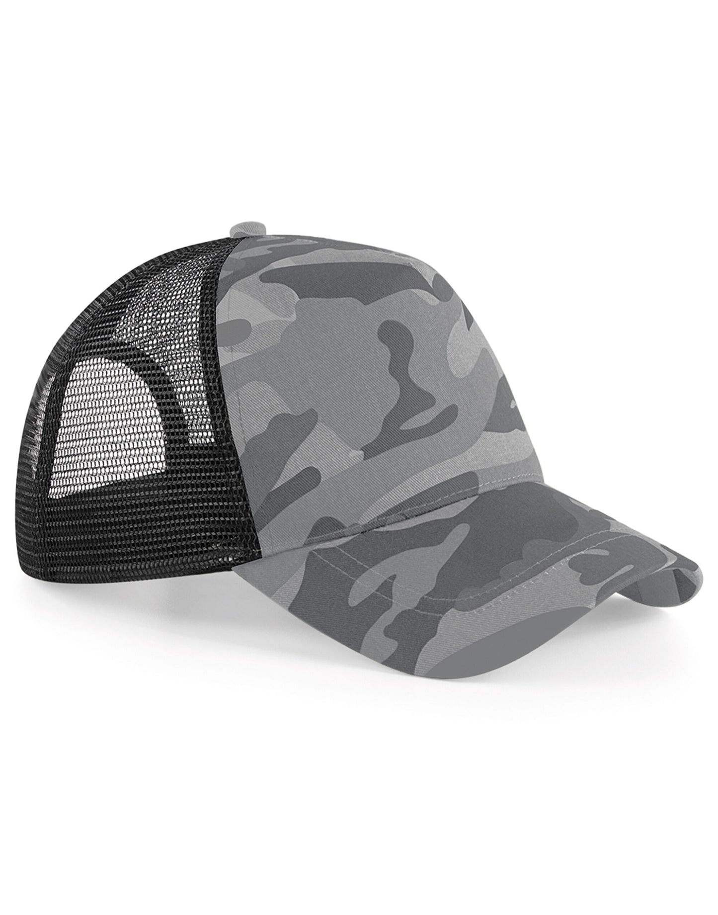 Camo Snapback Trucker - Arctic Camo