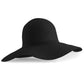 Marbella Wide-Brimmed Sun Hat - Black