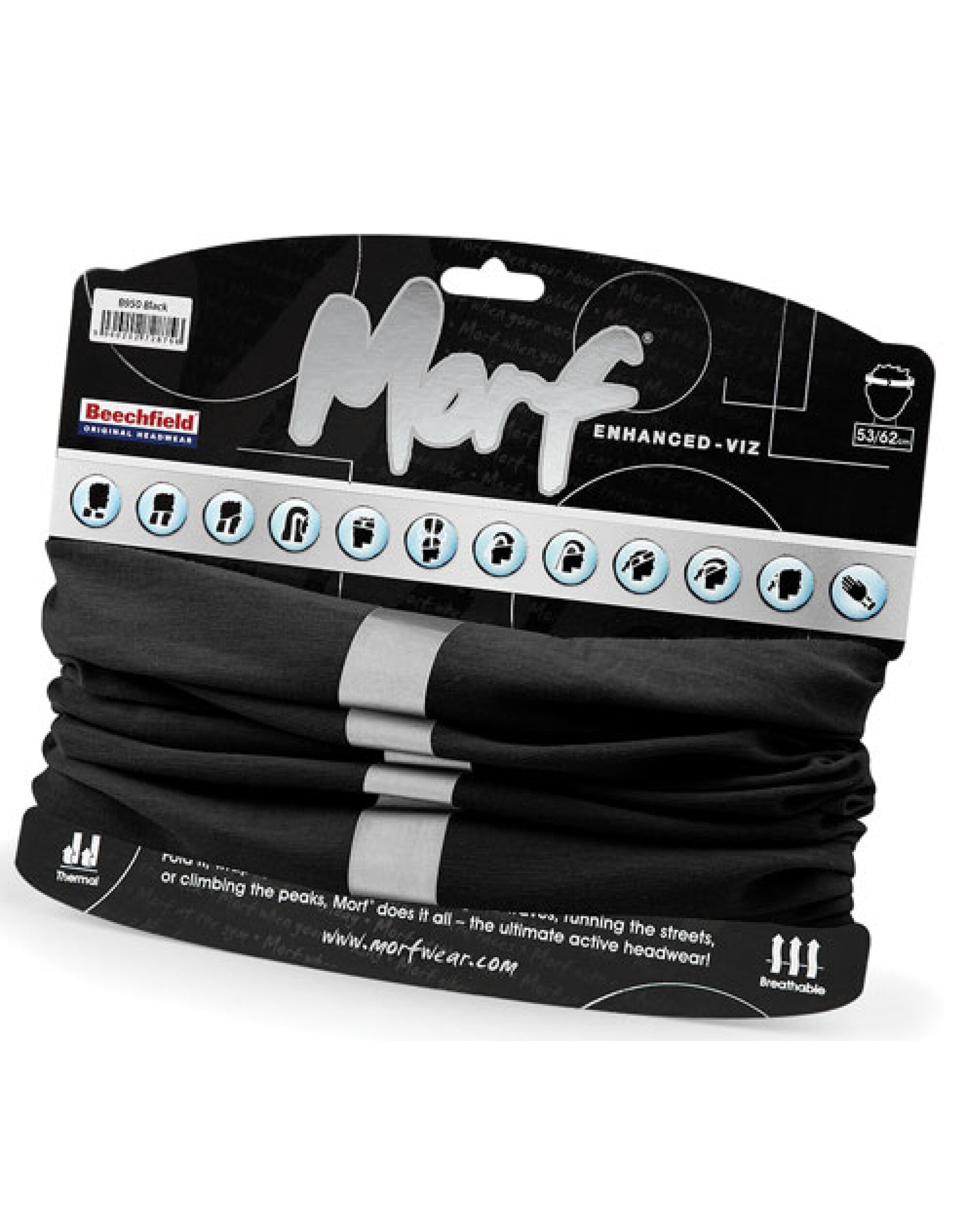 Morf® Enhanced-Viz - Black
