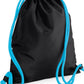 Icon Gymsac - Black/ Surf Blue