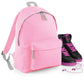 Junior Fashion Backpack - Classic Pink/ Light Grey
