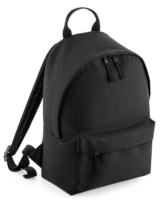 Mini Fashion Backpack - Black/Black