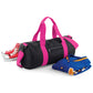 Original Barrel Bag - Black/Fuchia