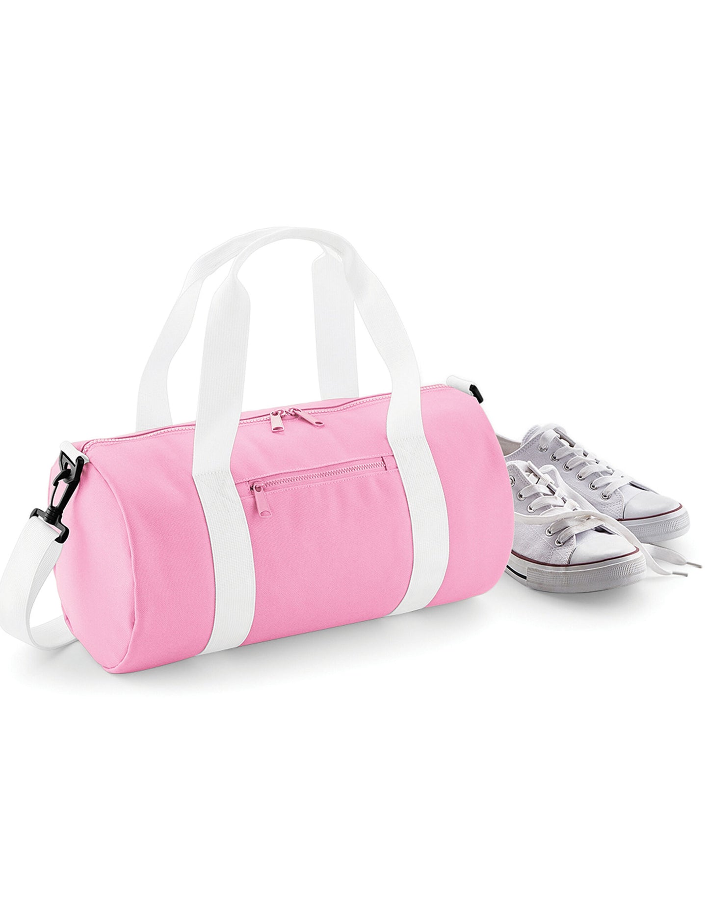 Original Barrel Bag - CLassic Pink/White