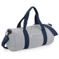 Original Barrel Bag - Light Grey/French Navy