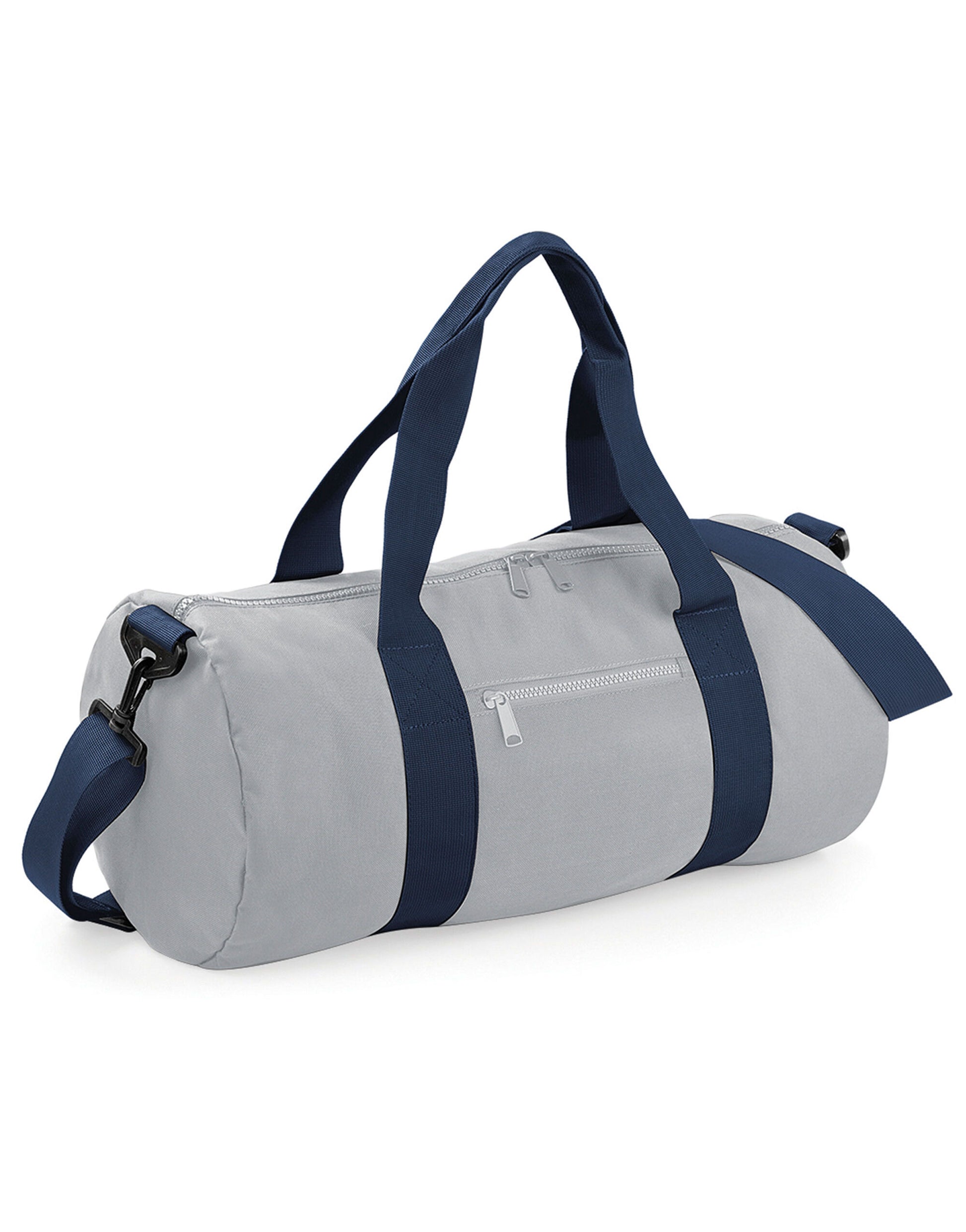 Original Barrel Bag - Light Grey/French Navy