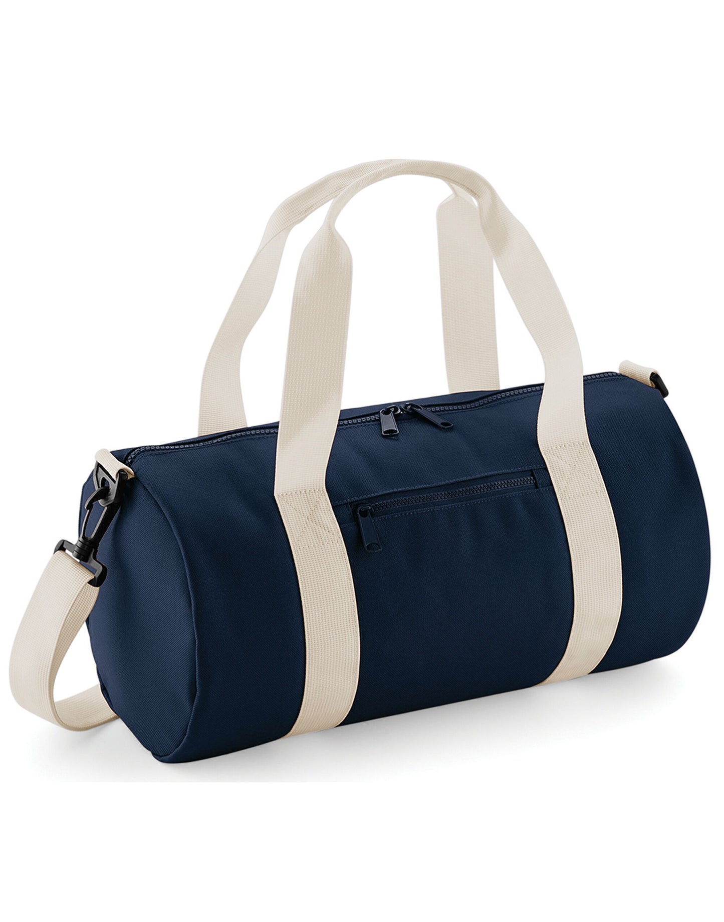 Mini Barrel Bag - French Navy/Off White