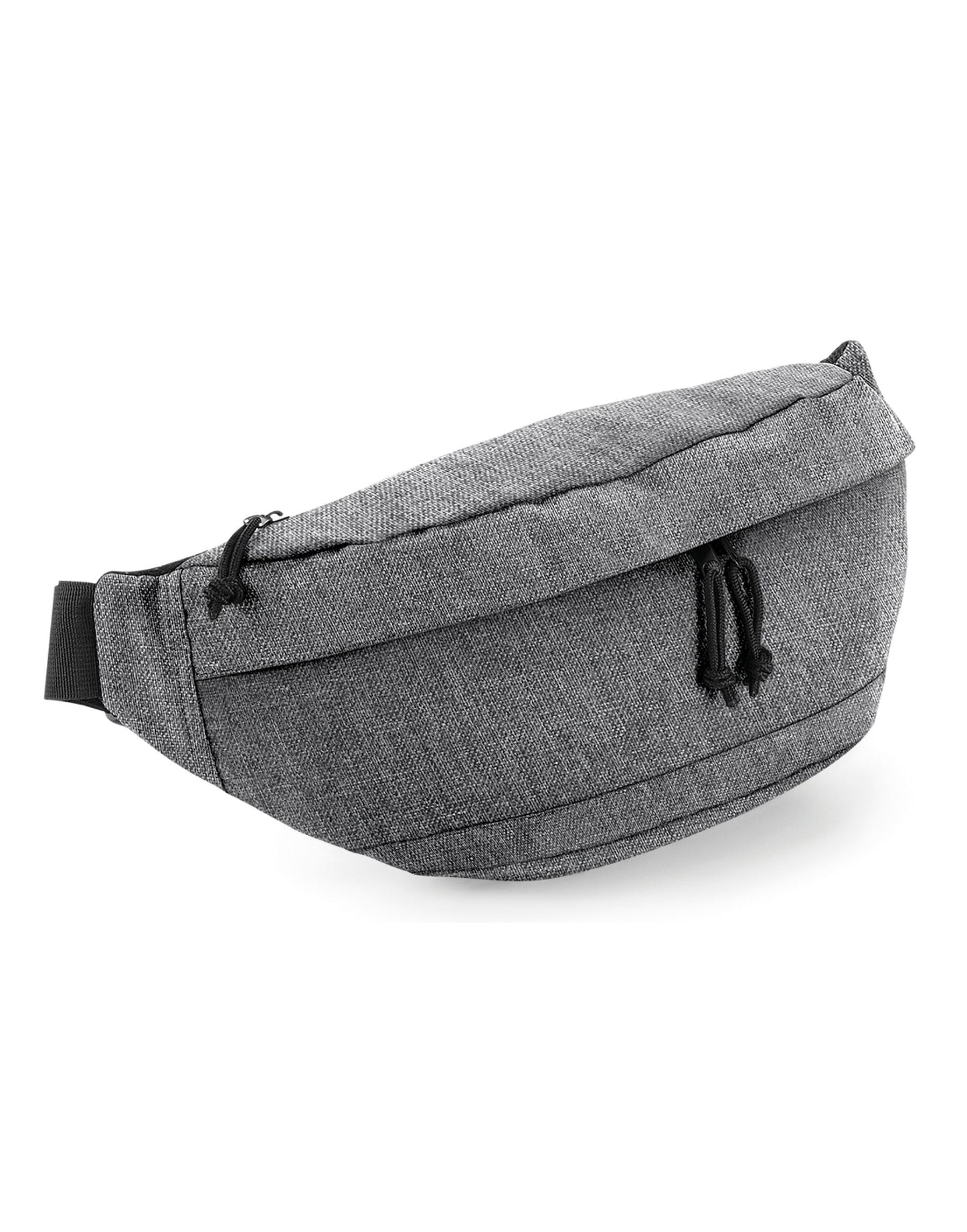 Oversized Across Body Bag - Grey Marl