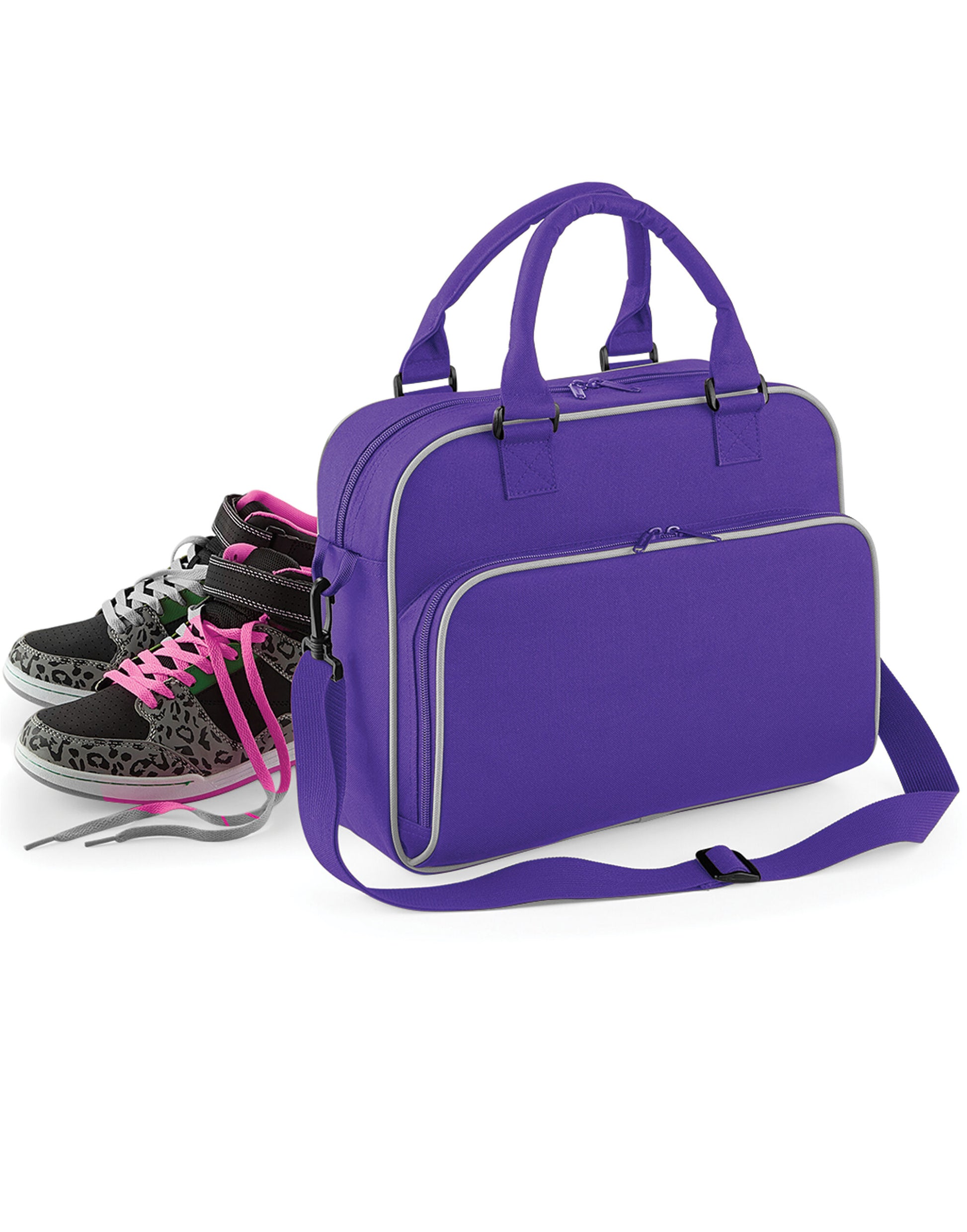 Junior Dance Bag - Purple/Light Grey