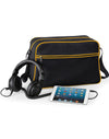Retro Shoulder Bag - Black/Gold