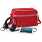 Retro Shoulder Bag - Classic Red/White