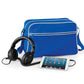 Retro Shoulder Bag - Bright Royal/White
