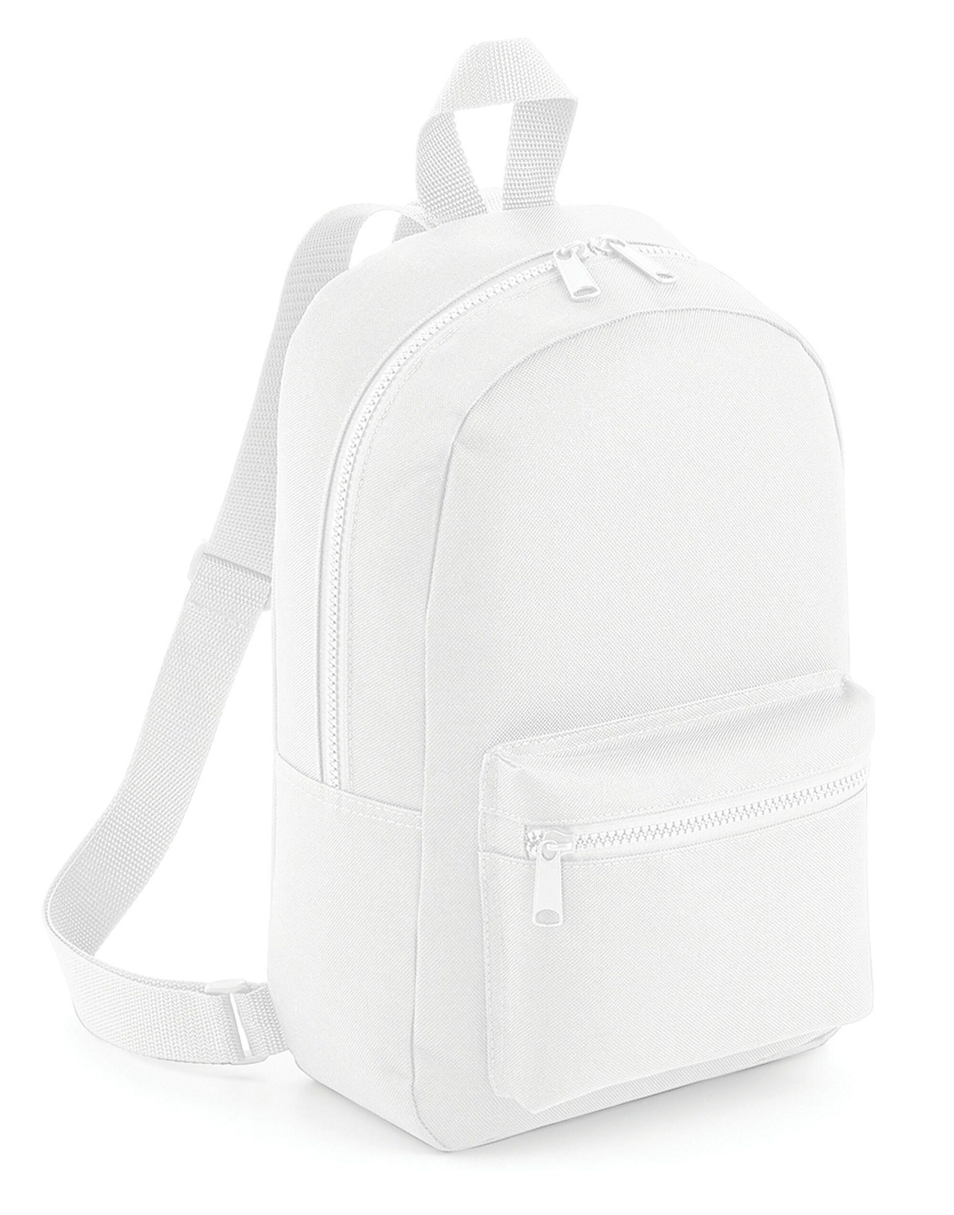 Mini Essential Fashion Backpack - White