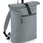 Recycled Roll-Top Backpack - Pure Grey