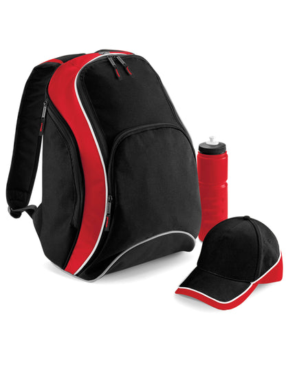 Teamwear Backpack - Black/Classic Red/White