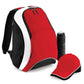 Teamwear Backpack - Classic Red/Black/White