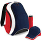 Teamwear Backpack - F Navy/Classic Red/White
