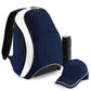 Teamwear Backpack - French Navy/White