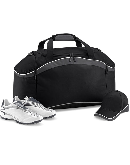 Teamwear Holdall - Black/Graphite Grey/White