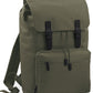 Vintage Laptop Backpack - Olive/Black