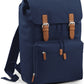 Vintage Laptop Backpack - French Navy