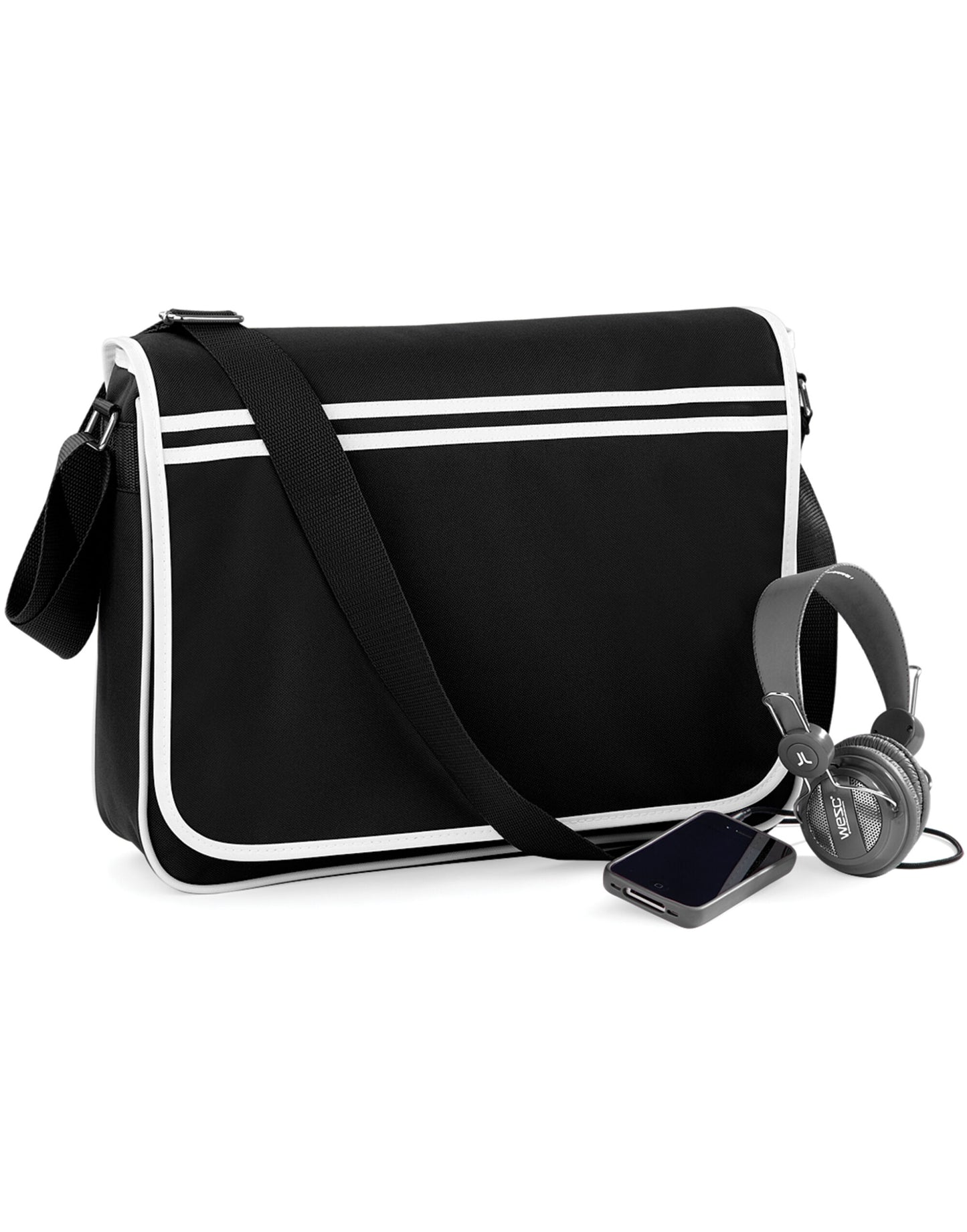 Retro Messenger - Black/White