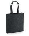 Felt Tote Bag - Charcoal Melange