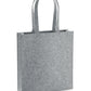 Felt Tote Bag - Grey Melange