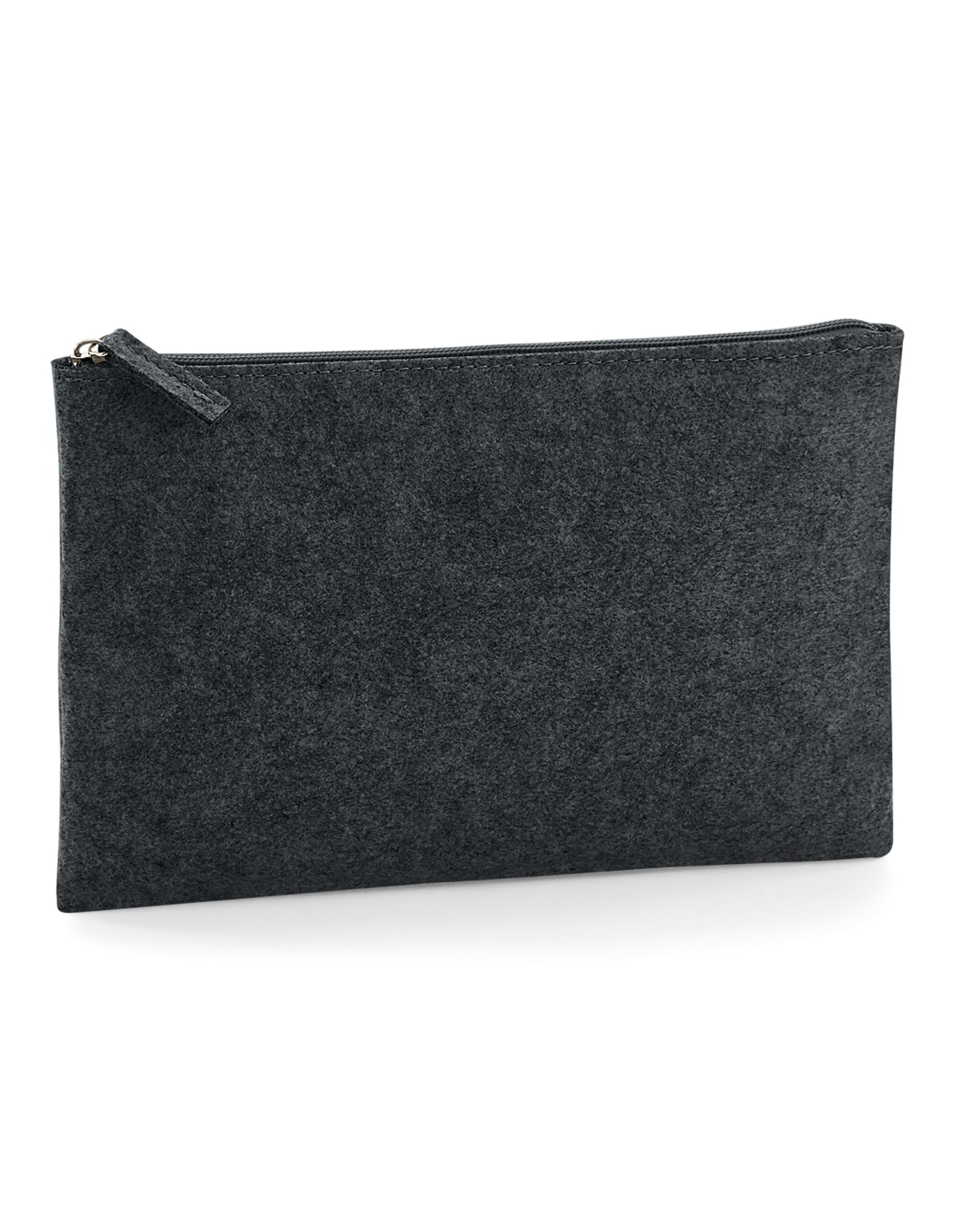 Felt Accessory Pouch - Charcoal Melange
