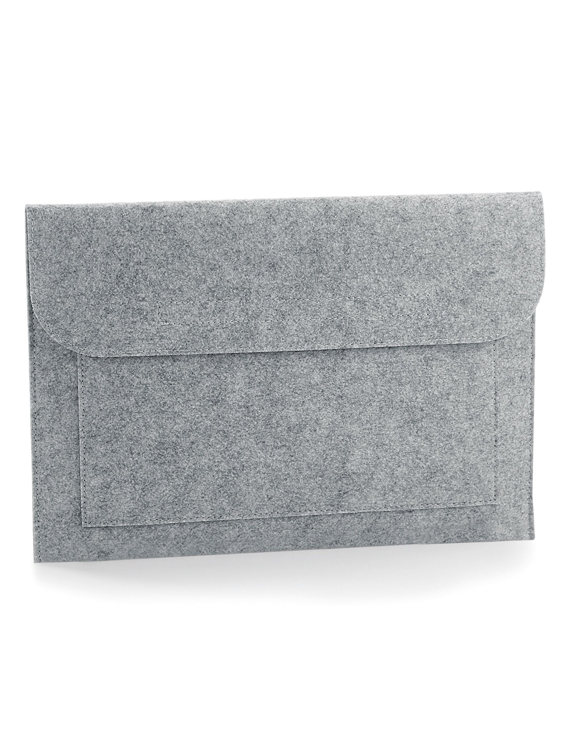 Felt Laptop/Document Slip - Grey Melange