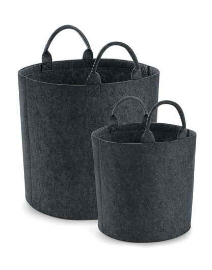 Felt Trug - Charcoal Melange
