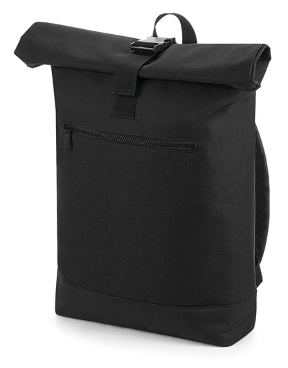 Roll-Top Backpack - Black