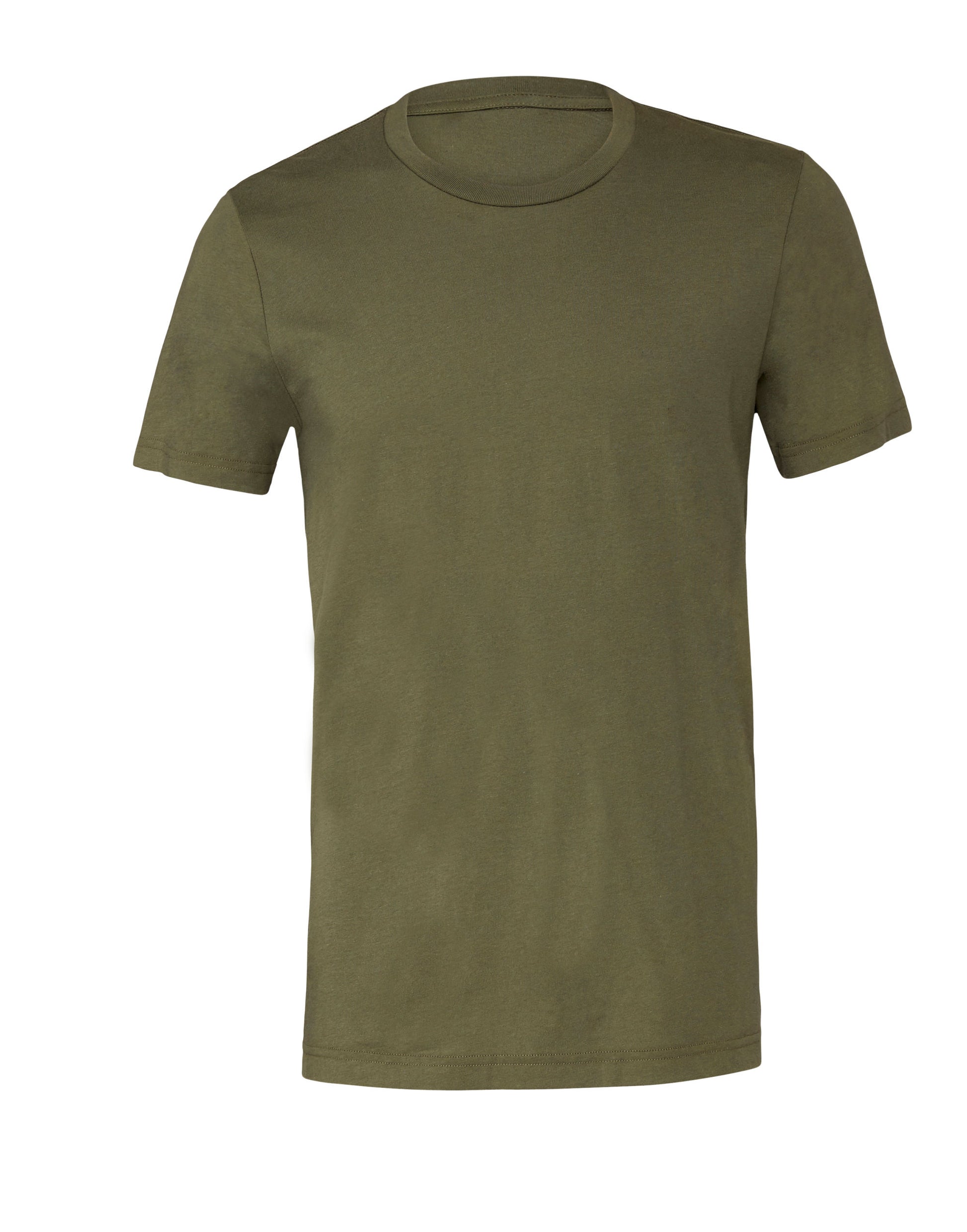 Canvas Unisex Jersey Short Sleeve Tee - Military Green