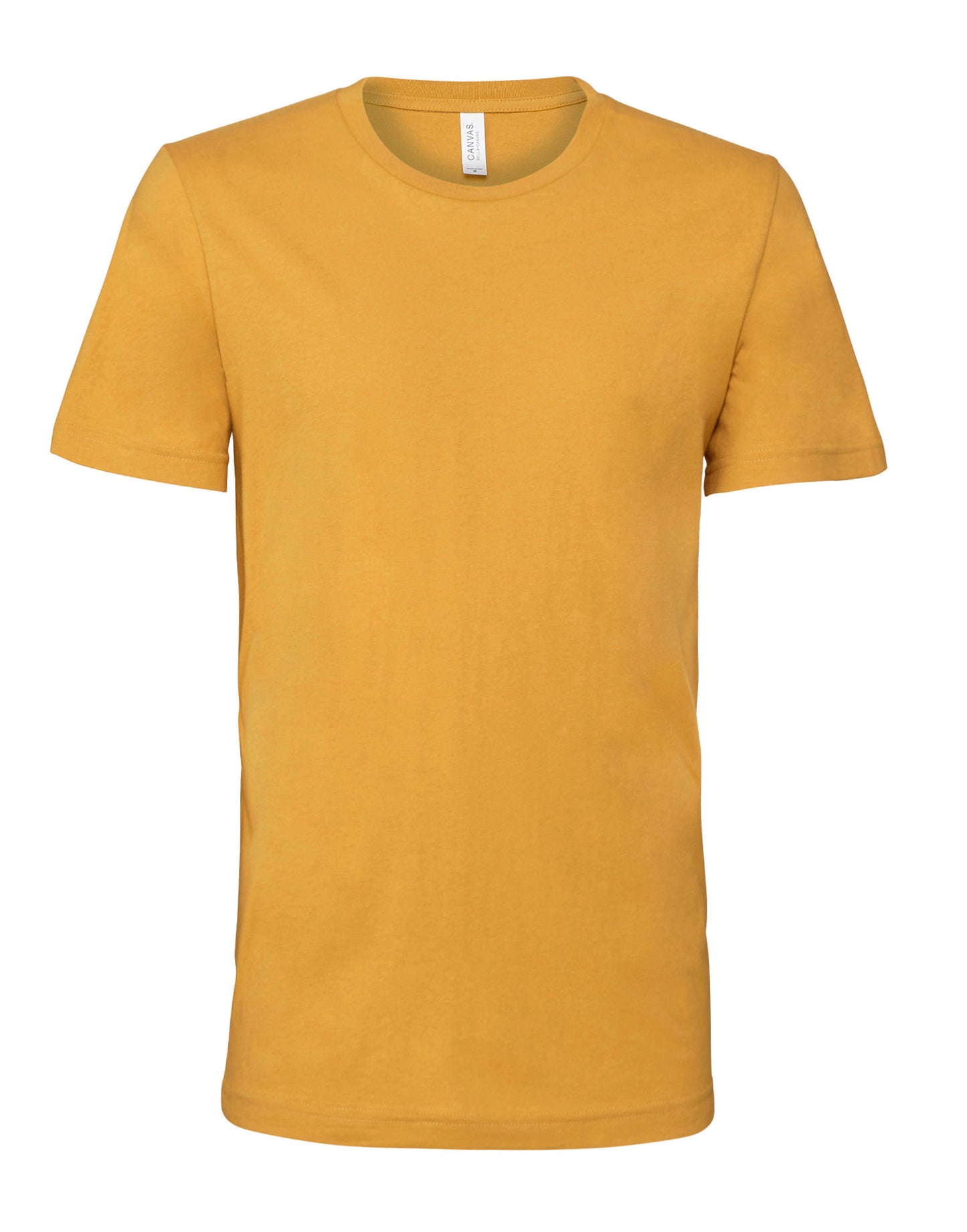 Canvas Unisex Jersey Short Sleeve Tee - Mustard