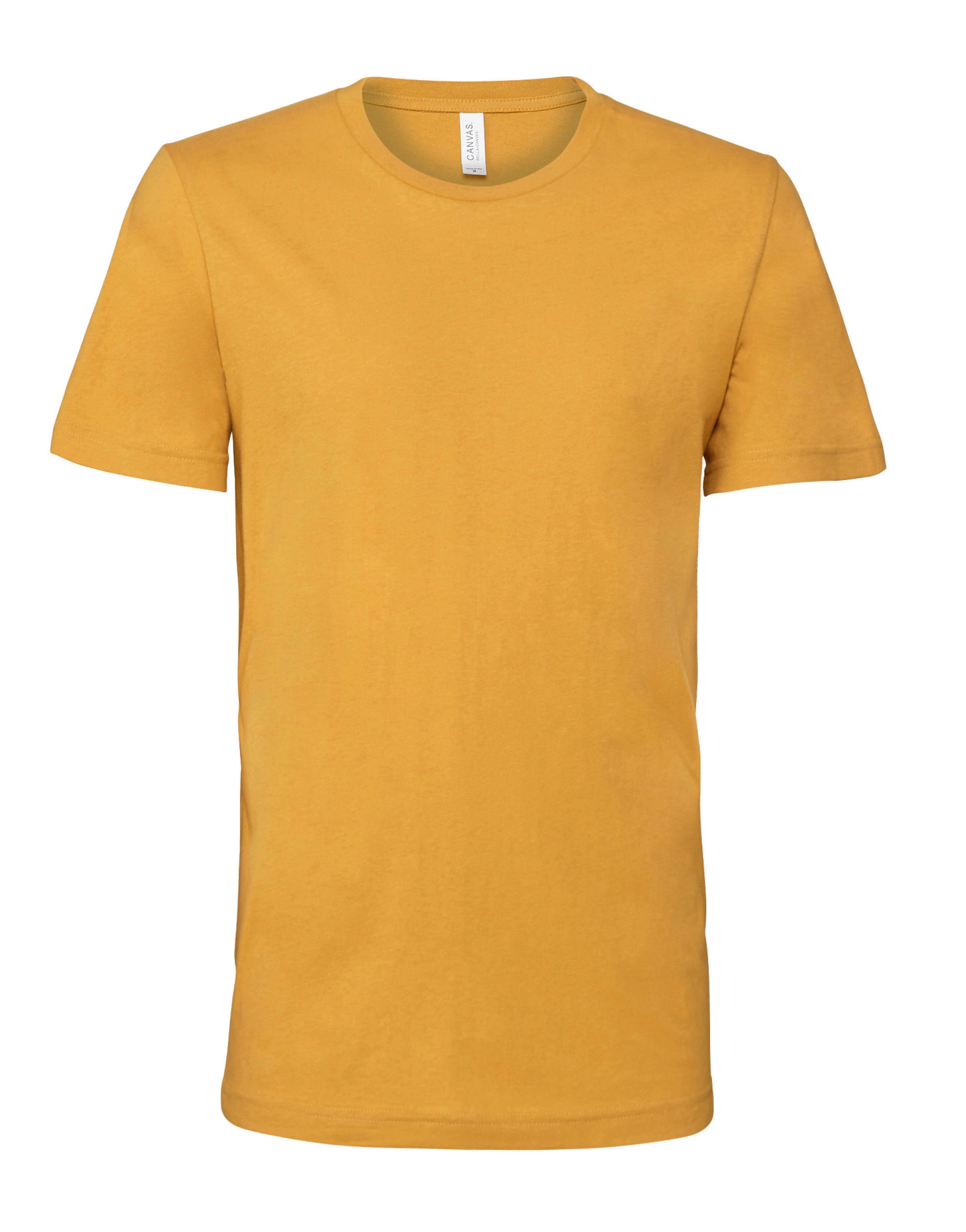 Canvas Unisex Jersey Short Sleeve Tee - Mustard