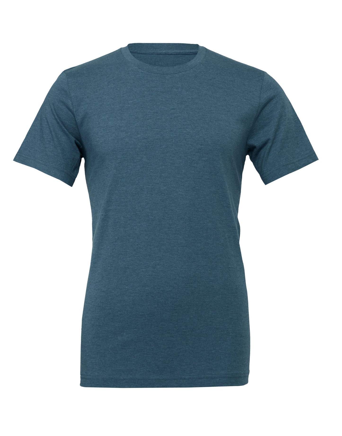 Unisex Heather Jersey Short Sleeve Tee - Heather Deep Teal