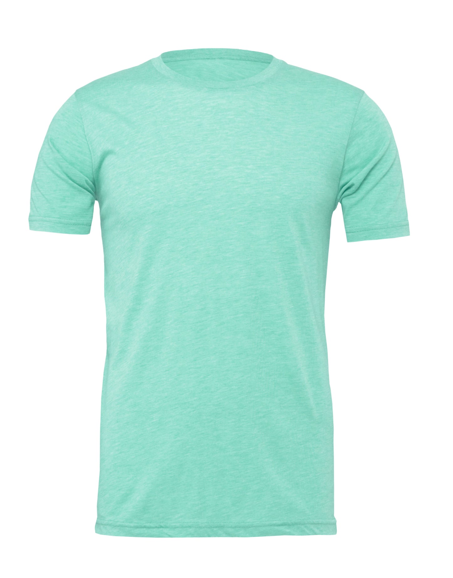 Unisex Heather Jersey Short Sleeve Tee - Heather Mint