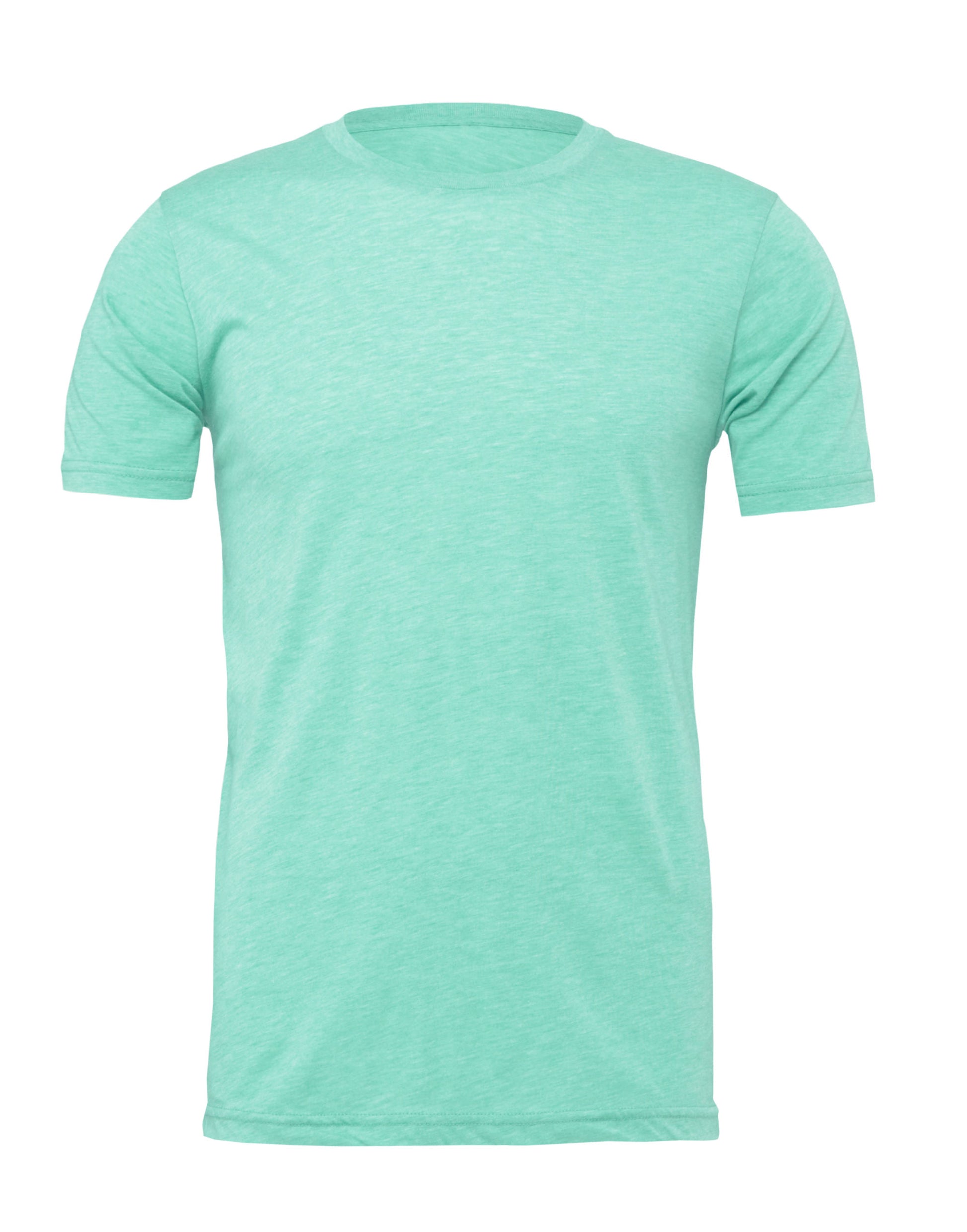 Unisex Heather Jersey Short Sleeve Tee - Heather Mint