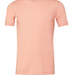 Unisex Heather Jersey Short Sleeve Tee - Heather Peach