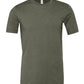 Unisex Heather Jersey Short Sleeve Tee - Heather Military Green