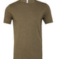 Canvas Unisex Triblend Short Sleeve Tee - Olive Triblend